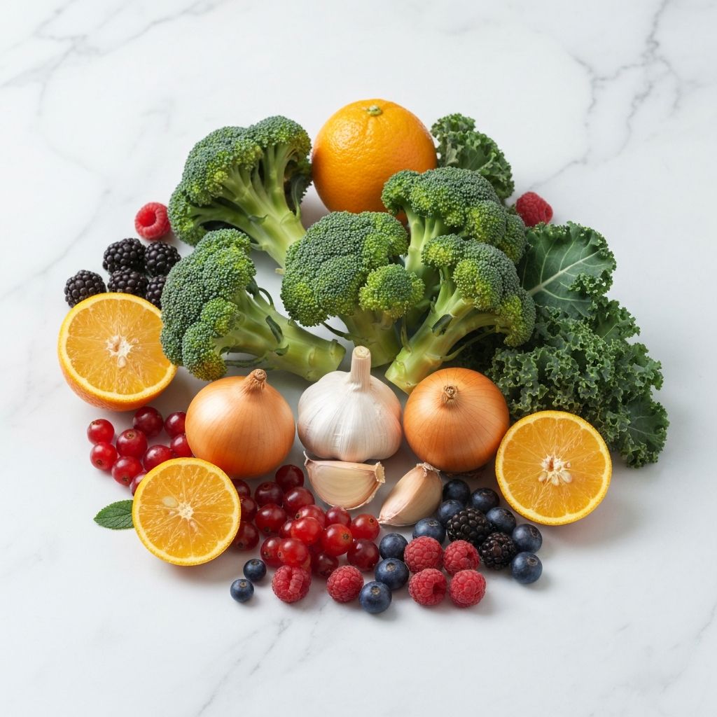 Übersicht aller wichtigen Lebensmittel